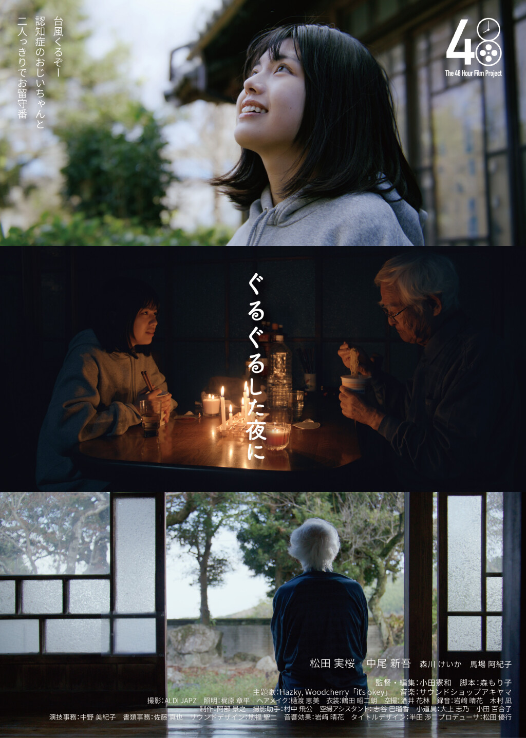Filmposter for ぐるぐるした夜に